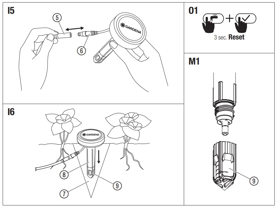 GARDENA 1867 Soil Moisture Sensor - Figure 2