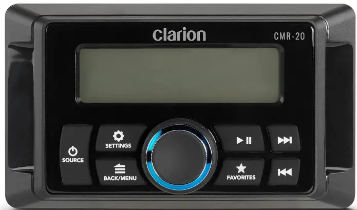 Clarion-CMR-20-Marine-Wired-Remote-with-LCD-Display-PRODUCT