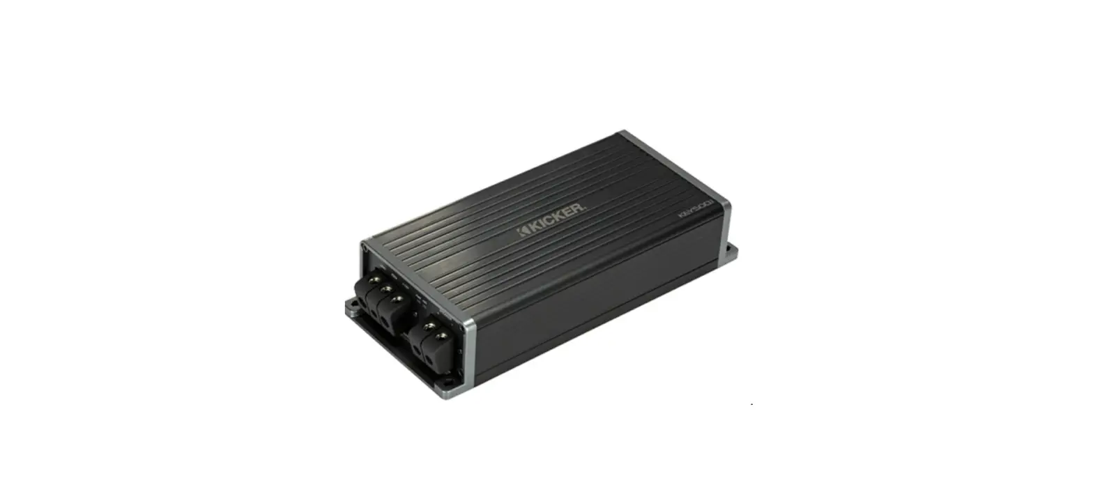 Kicker Key500.1 Smart Mono Amplifier Owner's Manual