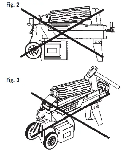 scheppach HL650 Hydraulic Log Splitter - fig 3