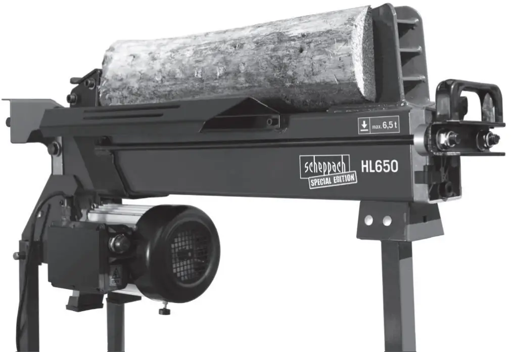 scheppach HL650 Hydraulic Log Splitter