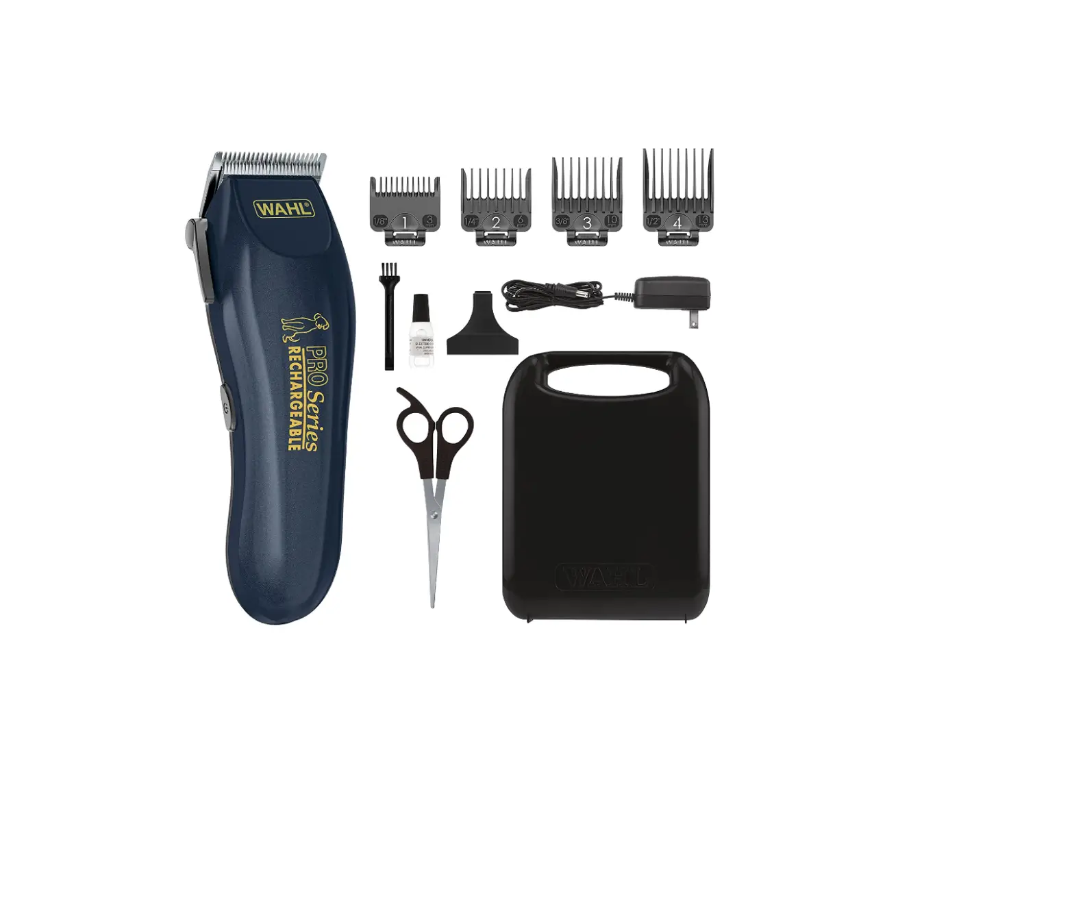 Wahl 09591-2100 Rechargeable Pet Clipper Grooming Kit Instruction Guide