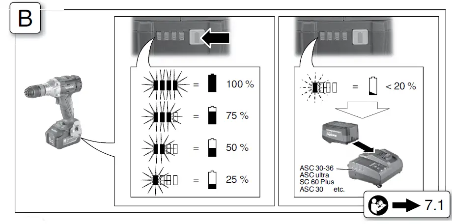 metabo BS 18 LTX BL I Cordless Hammer Drill 02