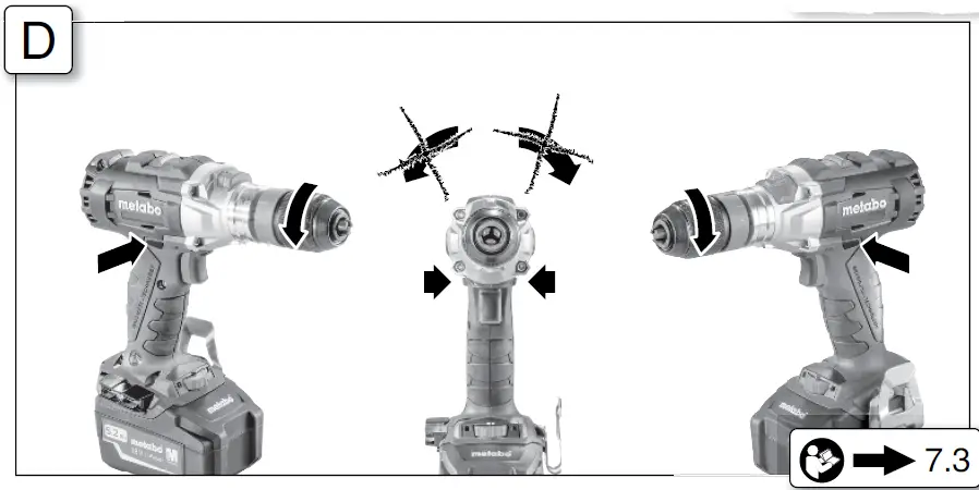 metabo BS 18 LTX BL I Cordless Hammer Drill 04