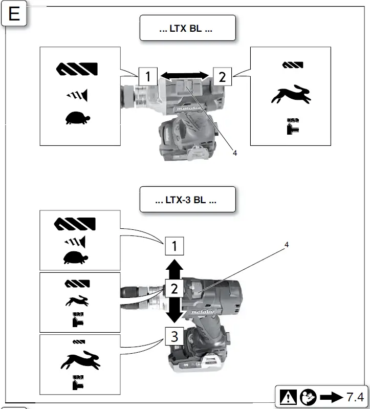 metabo BS 18 LTX BL I Cordless Hammer Drill 05