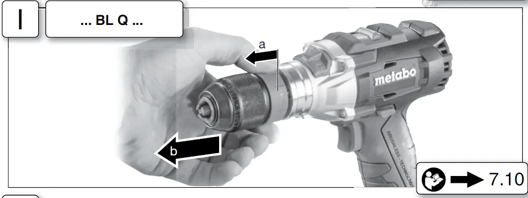 metabo BS 18 LTX BL I Cordless Hammer Drill 09