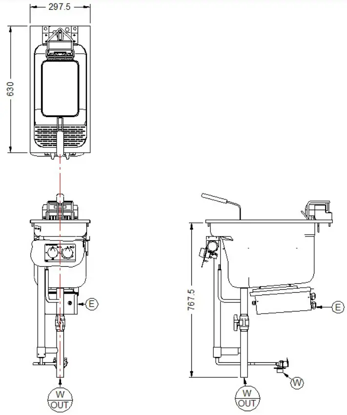 frifri 690132 Super Easy Pasta 311 Free Standing Pasta Cooker-fig4