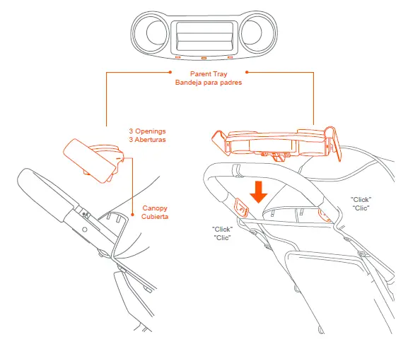 babytrend TS12xxxE Passport Bassinet Travel System fig 10