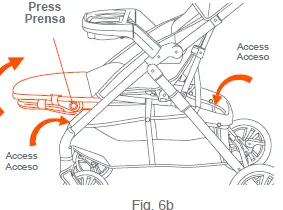 babytrend TS12xxxE Passport Bassinet Travel System fig 20