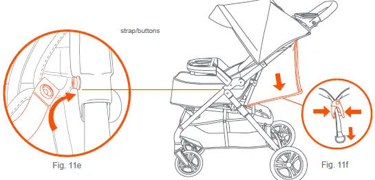 babytrend TS12xxxE Passport Bassinet Travel System fig 33
