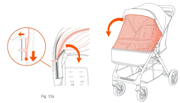 babytrend TS12xxxE Passport Bassinet Travel System fig 35