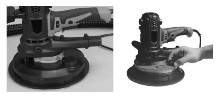 XPOtool 62830 Drywall Sander - Suction settings