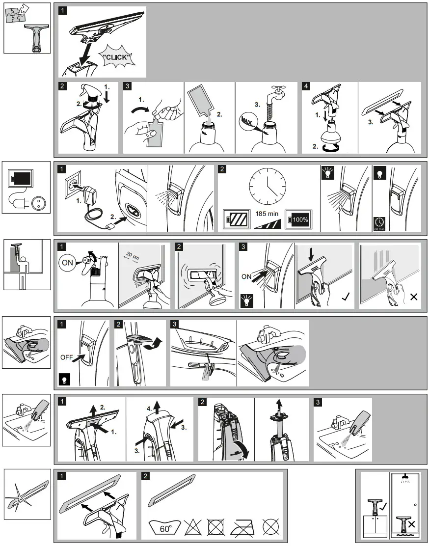KARCHER Hobby Window Vacuum Cleaner - Figure 2