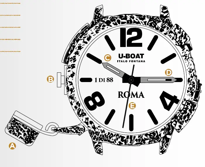 U-BOAT Roma SmartWatch 1