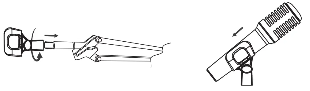 TAKSTAR TA 68 Professional Dynamic Microphone - Function Descriptions 2