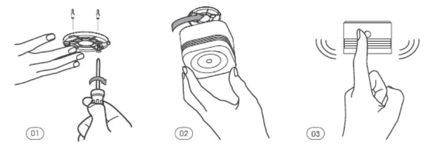 Aegislink S-RF200 Wireless Interlinked Smoke Alarm - FIG6