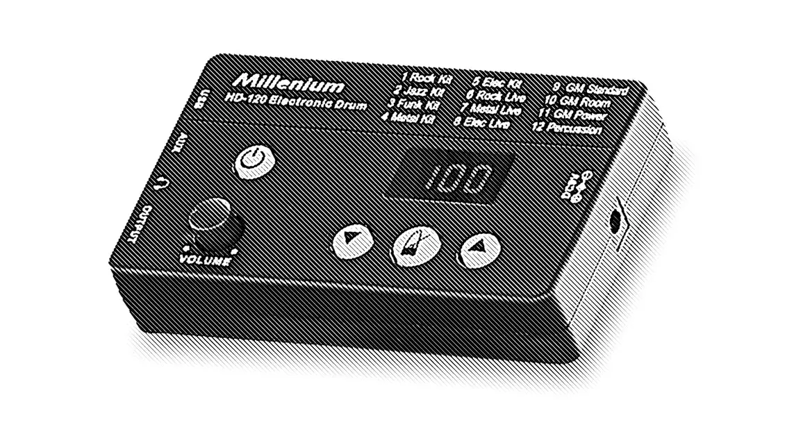 Millenium Hd-120 E-drum Module User Manual Millenium Hd-120 E-drum Module User Manual