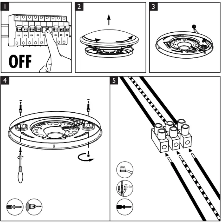 PHILIPS 8719514326606 Cavanal Ceiling Light - FIG