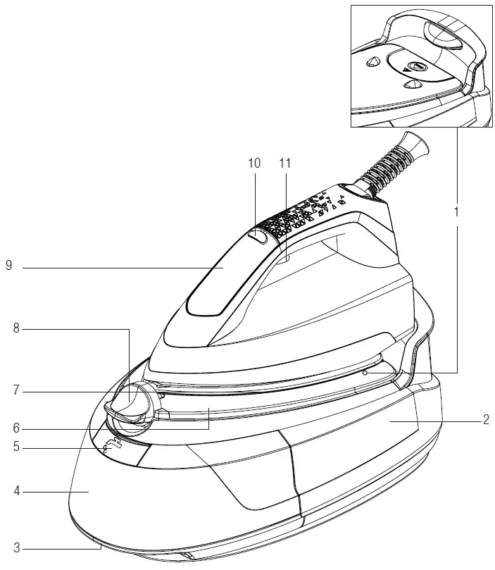 beko SGA 6126 R, SGA 6124 D Steam Station fig 14