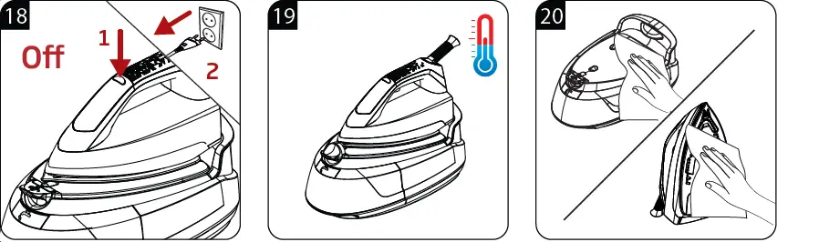 beko SGA 6126 R, SGA 6124 D Steam Station fig 5