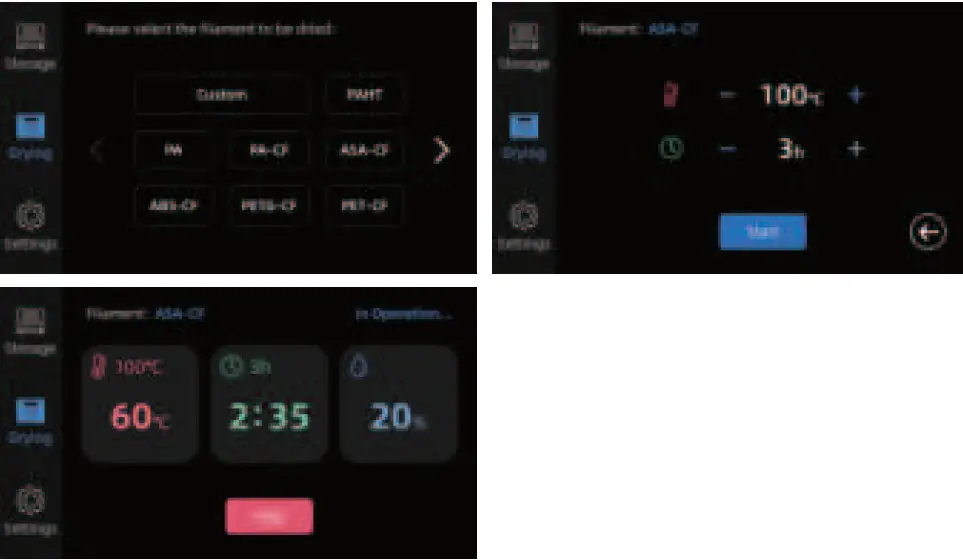 FLASHFORGE A01 Filament Drying Station 06