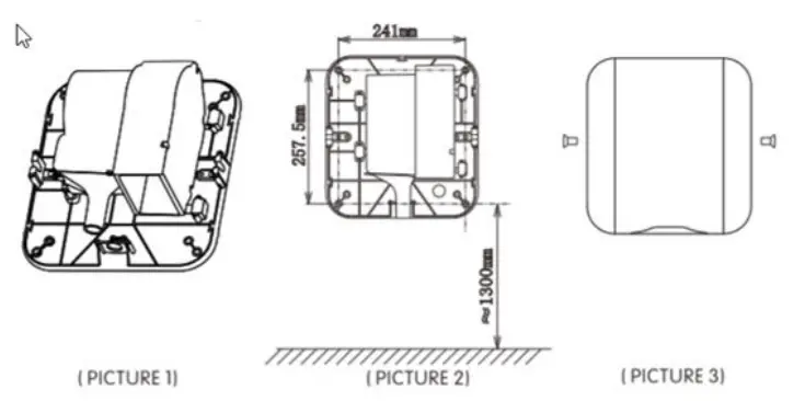 ABIS EXCEL 9 Automatic Electric Hand Dryer - Figure 1