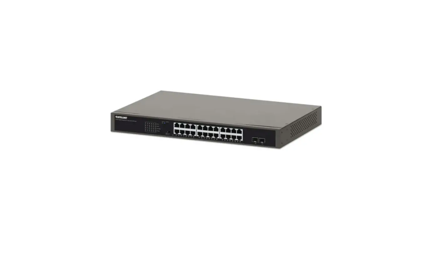 Intellinet 561914 24-port Gigabit Ethernet Switch Instructions Intellinet 561914 24-port Gigabit Ethernet Switch Instructions