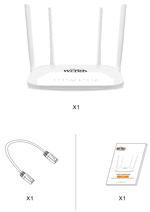 Wi Tek WI R3 1200Mbps Dual Band Wireless Mesh Router with PoE Passthrough - fig