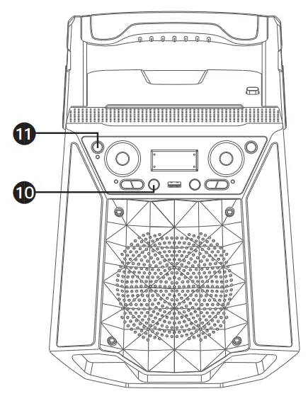 singing machine SML2250 Shine Duets with Voice Assistant Bluetooth Stand-fig14