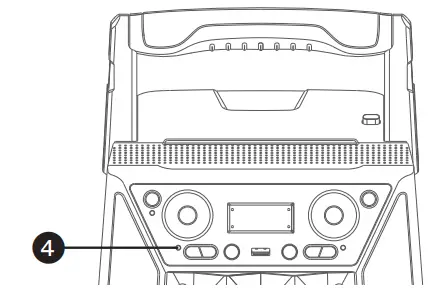 singing machine SML2250 Shine Duets with Voice Assistant Bluetooth Stand-fig17