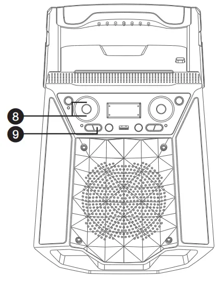 singing machine SML2250 Shine Duets with Voice Assistant Bluetooth Stand-fig19