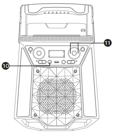 singing machine SML2250 Shine Duets with Voice Assistant Bluetooth Stand-fig20