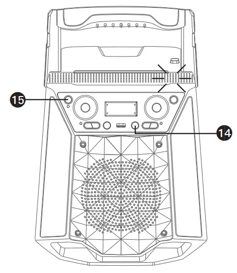 singing machine SML2250 Shine Duets with Voice Assistant Bluetooth Stand-fig22