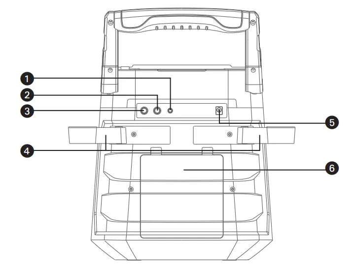 singing machine SML2250 Shine Duets with Voice Assistant Bluetooth Stand-fig3