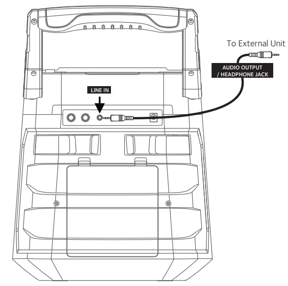 singing machine SML2250 Shine Duets with Voice Assistant Bluetooth Stand-fig6