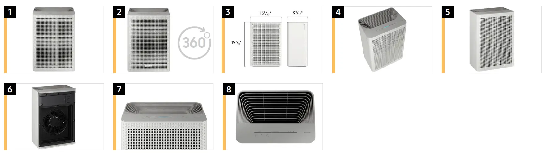 SAMSUNG AX26BG3100GG Bluesky Compact Air Purifier 1