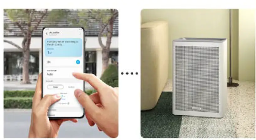 SAMSUNG AX26BG3100GG Bluesky Compact Air Purifier 3