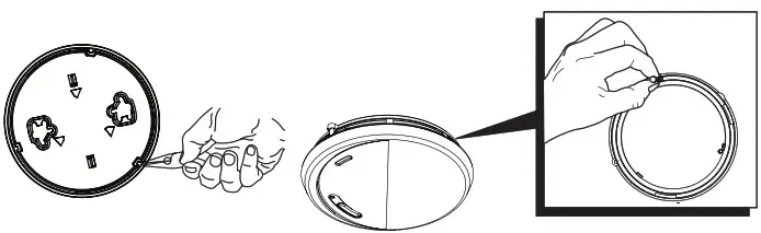 FIRST ALERT PR710A Slim Photoelectric Smoke Alarm - OPTIONAL LOCKING FEATURE 2