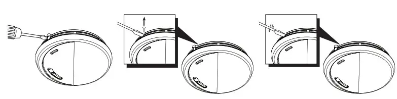 FIRST ALERT PR710A Slim Photoelectric Smoke Alarm - OPTIONAL LOCKING FEATURE 3
