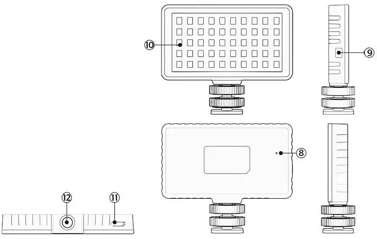 BOWER BWRWA50LED 50 LED Smartphone Video Light-2