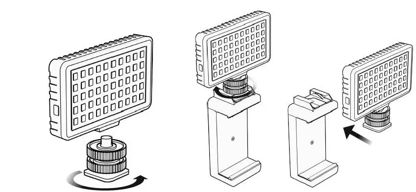BOWER BWRWA50LED 50 LED Smartphone Video Light-3