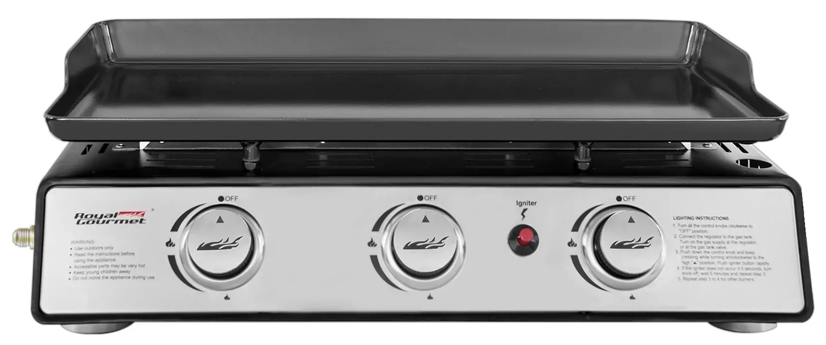 ROYAL-GOURMET-PD1301R-Portable-24-Inch-3-Burner-Table-Top-Gas-Grill-fig-1