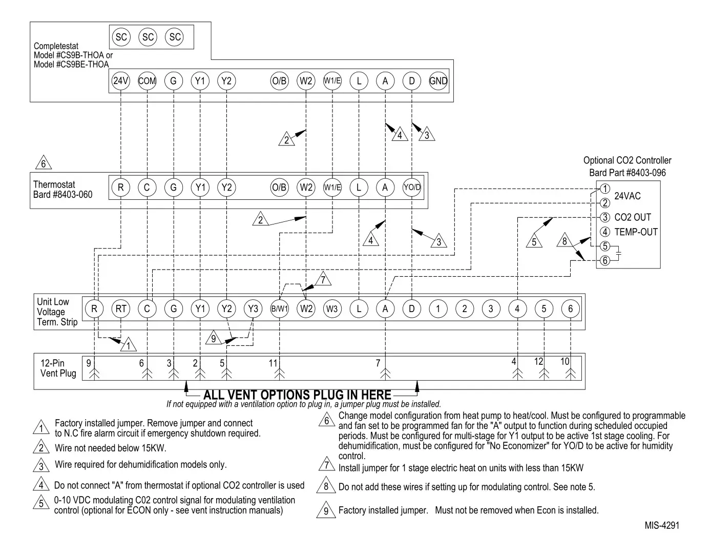 Bard QCRV-F Commercial Room Ventilator with Spring Return and Exhaust - FIGURE 3