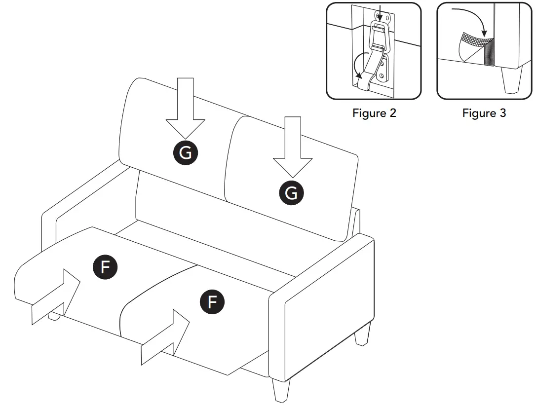 homestyles Outdoor Patio Outdoor Loveseat - fig 5