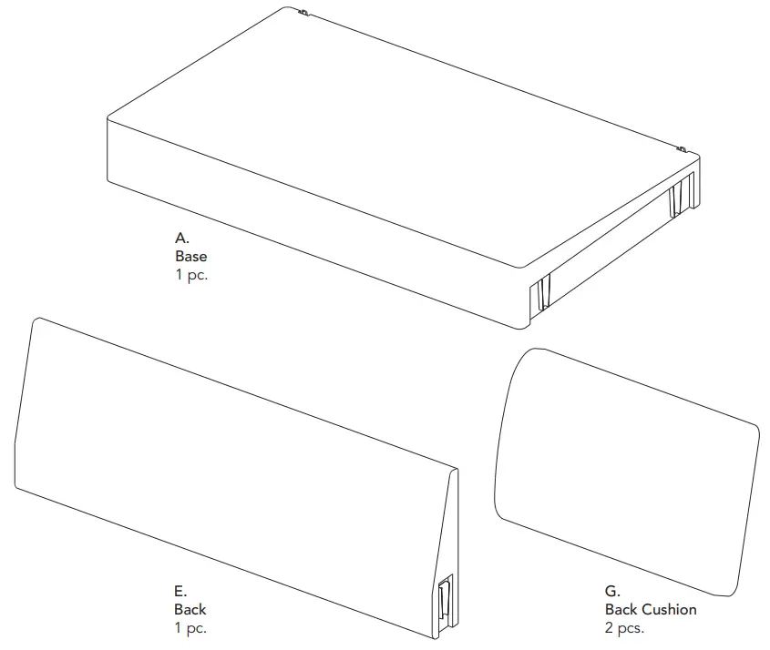 homestyles Outdoor Patio Outdoor Loveseat - fig