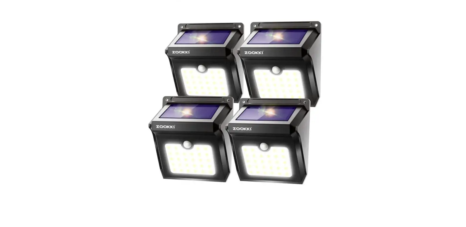 Zookki zk-sl-101 Solar Outdoor Lights Instruction Guide Zookki zk-sl-101 Solar Outdoor Lights Instruction Guide