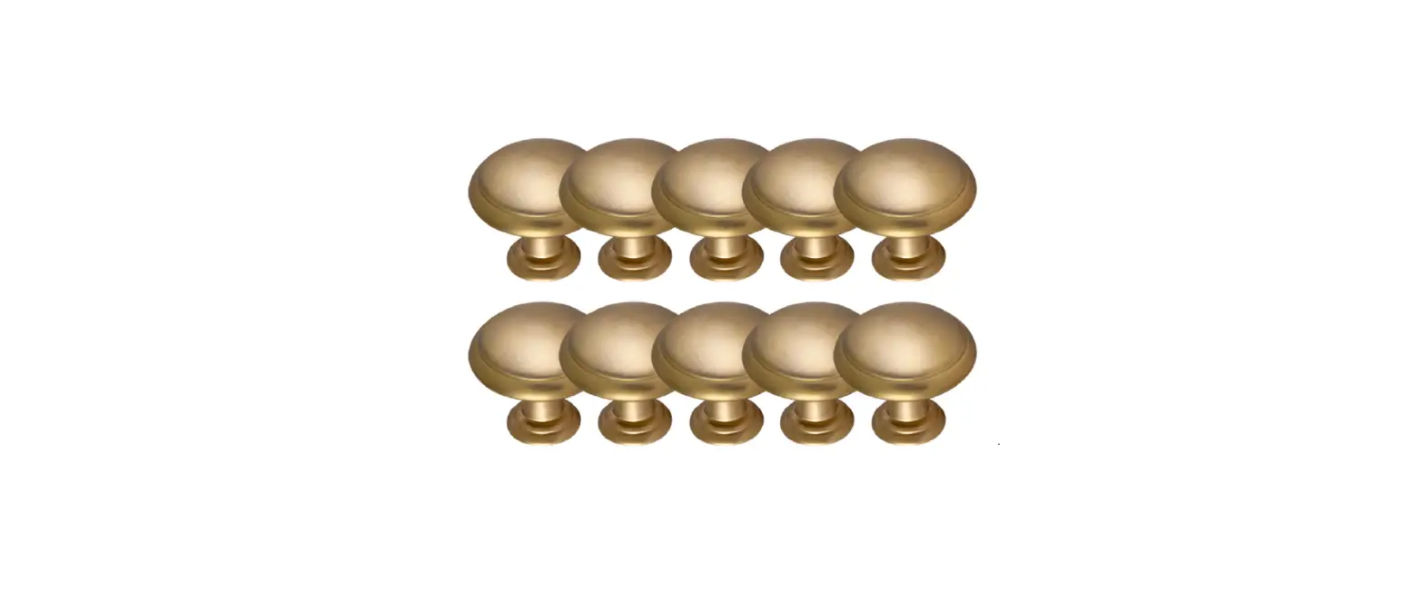 Design House 206565 10 Pack Satin Gold Victorian Cabinet Knob User Manual Design House 206565 10 Pack Satin Gold Victorian Cabinet Knob User Manual