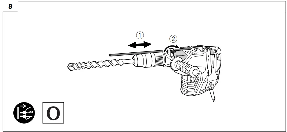 HiKOKI-DH40MEYWSZ-Combination-Hammer-FIG-10
