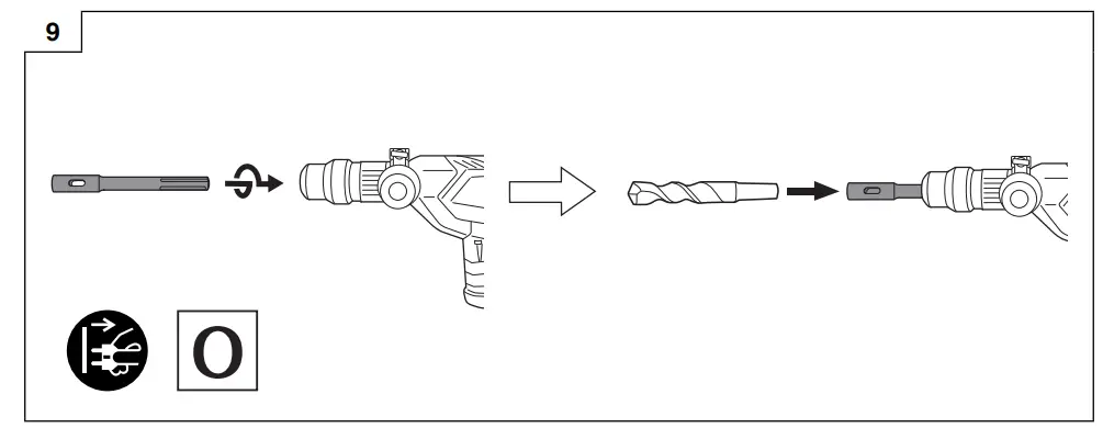 HiKOKI-DH40MEYWSZ-Combination-Hammer-FIG-11