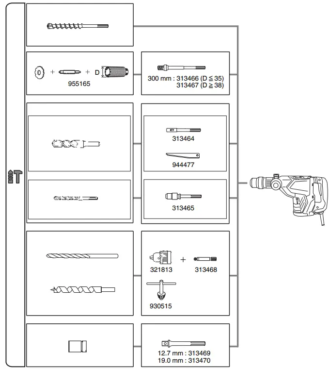 HiKOKI-DH40MEYWSZ-Combination-Hammer-FIG-16